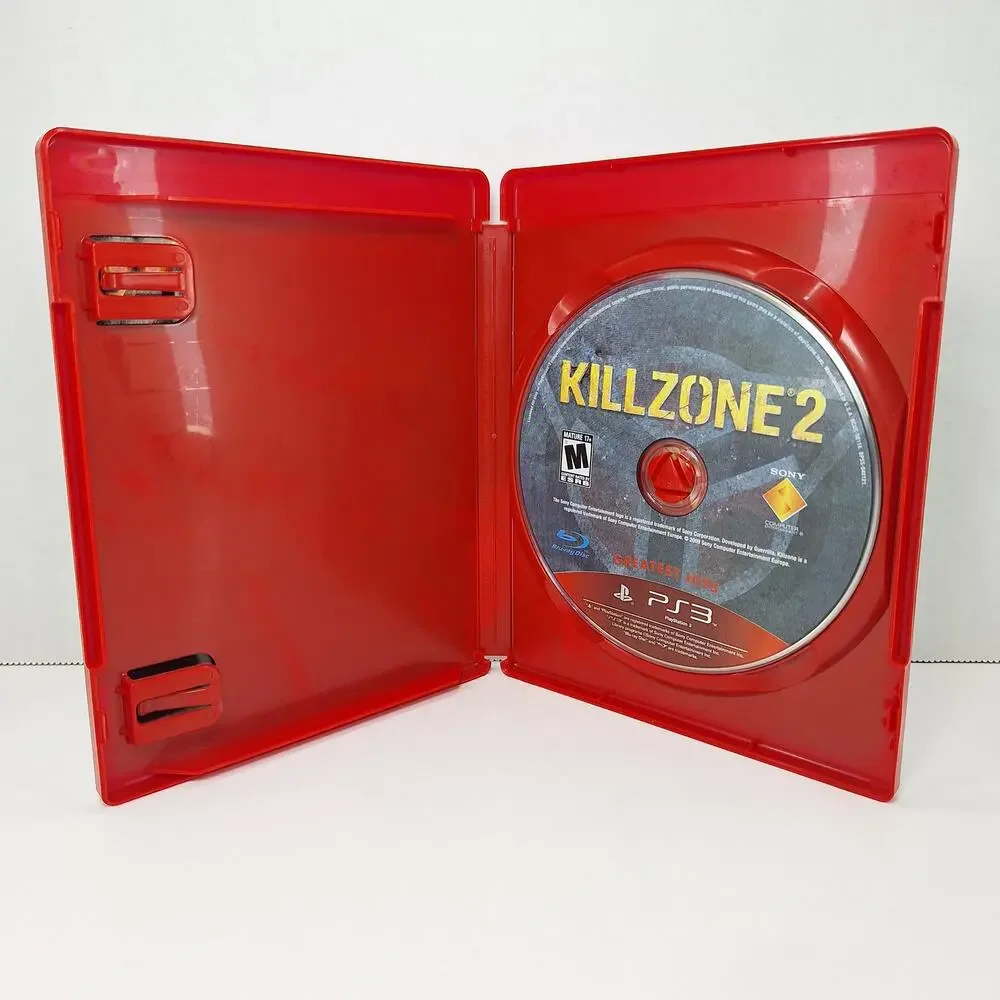 Killzone 2 & Killzone 3 Video Game Bundle With Case - Sony PlayStation 3 PS3